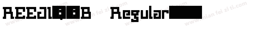 REEJI-Q-GB Regular字体转换